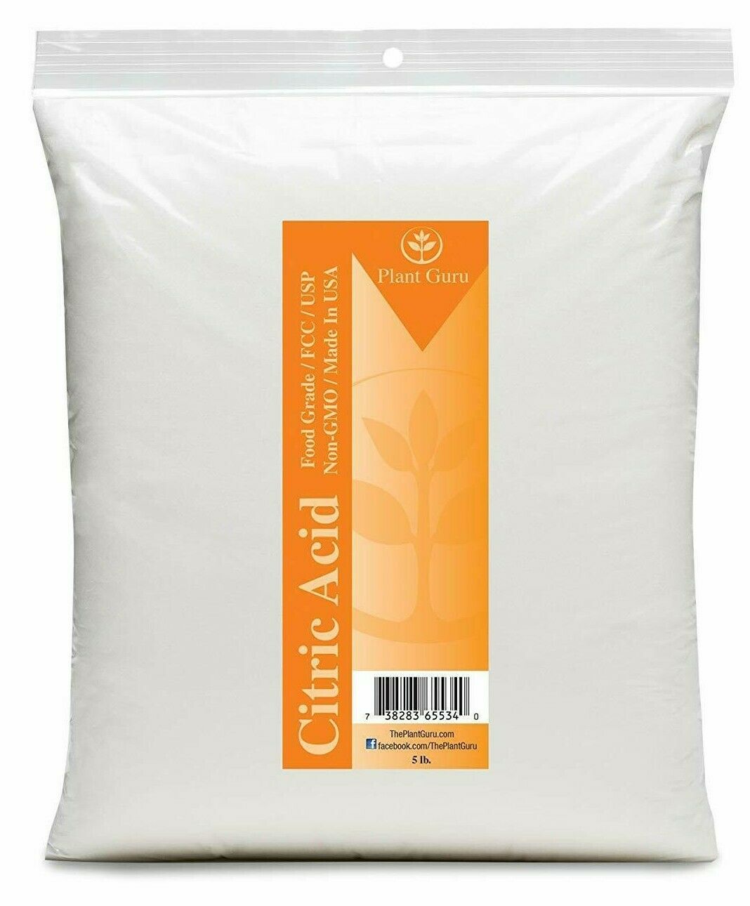 Pure Citric Acid Powder Food Grade Fcc / Usp - Highest Quality Grade Anhydrous