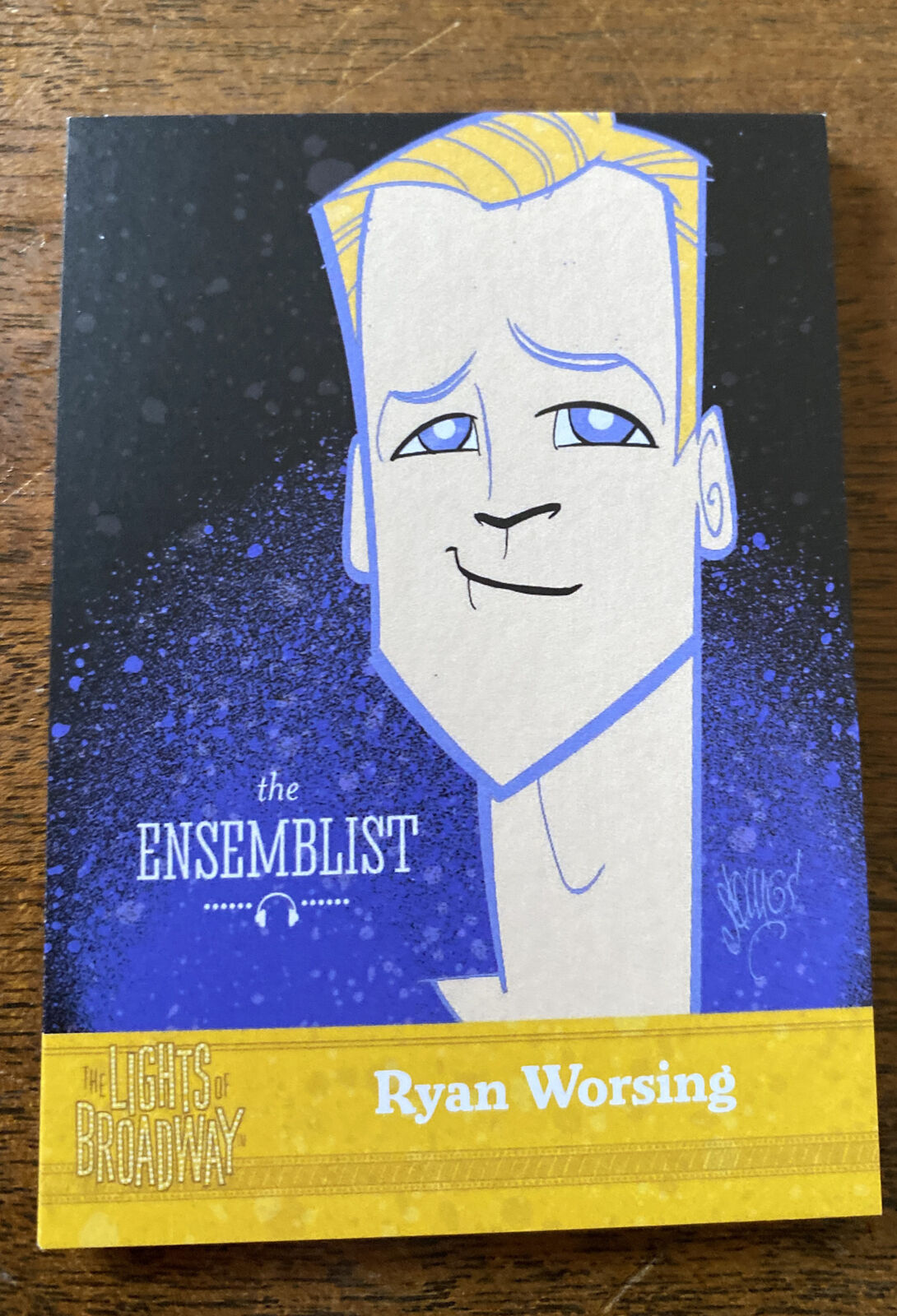 Lights Of Broadway Card Ryan Worsing The Ensemblist 2020