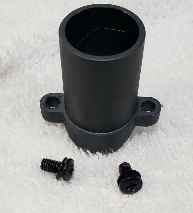 Spyder Paintball Gun Body Vertical Feeder Feed Adapter & Screws Dark Gray